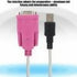 SE-L94 USB To RS232 DB9 Serial Cable Adapter 1.5M